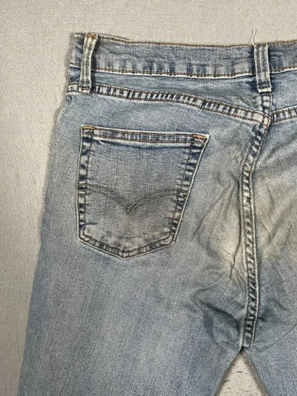 Levi’s 511 Light Blue Denim Jeans Vintage Slim Mens W34 I34